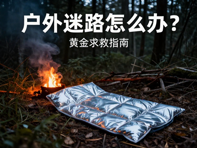 户外迷路怎么办？利用保温毯、火光烟雾信号冷静自救指南