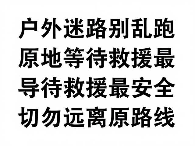 建立临时庇护与信号发出