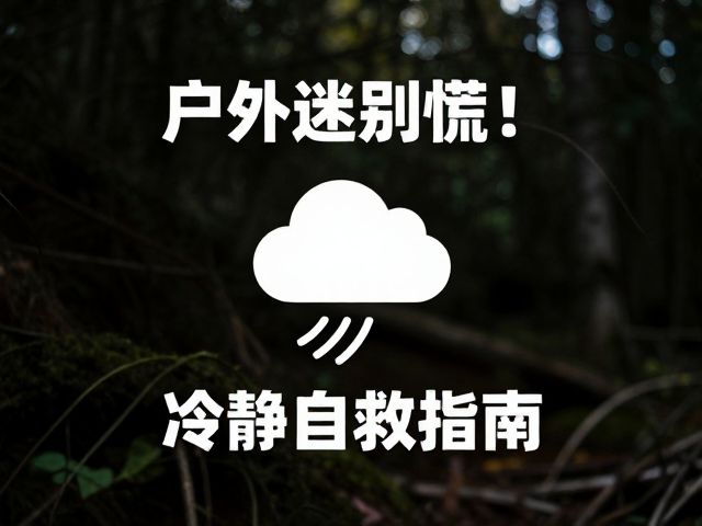 户外迷路别慌！查天气、备头灯电池，冷静自救指南