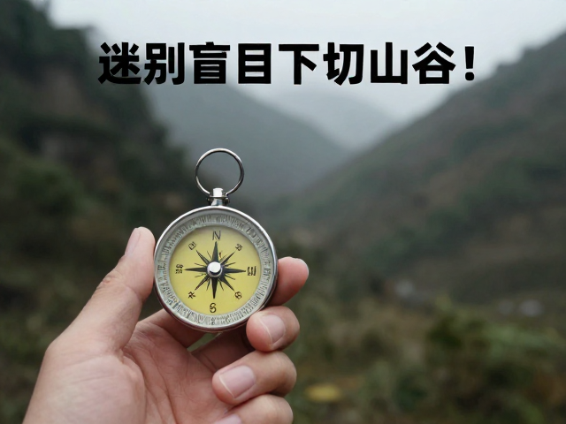 户外迷路别盲目下切山谷！指南针，冷静处理方案自救指南