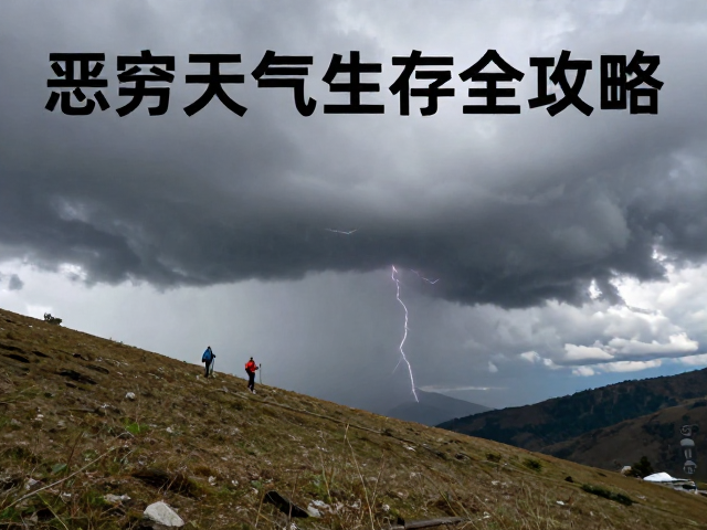 雷暴中徒步如何选背风处休整?恶劣天气生存全攻略