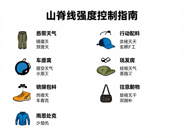 装备清单与关键物资配置