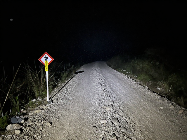 夜间徒步碎石路大风避险指南,完整安全注意事项与实操技巧