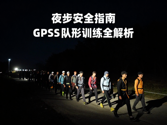 夜间队形构建与协同通讯规范
