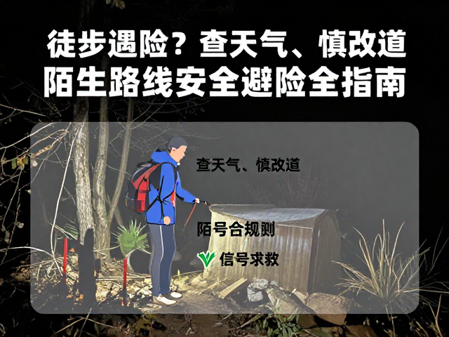 应急避险:就地防护与信号求救
