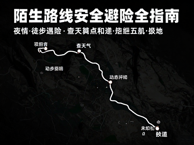 路线规划:拒绝未知与动态评估