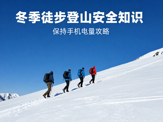 冬季徒步登山安全知识,不夜行赶路、保持手机电量攻略