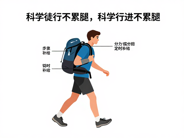 科学行进不累腿:步频优化与姿态控制