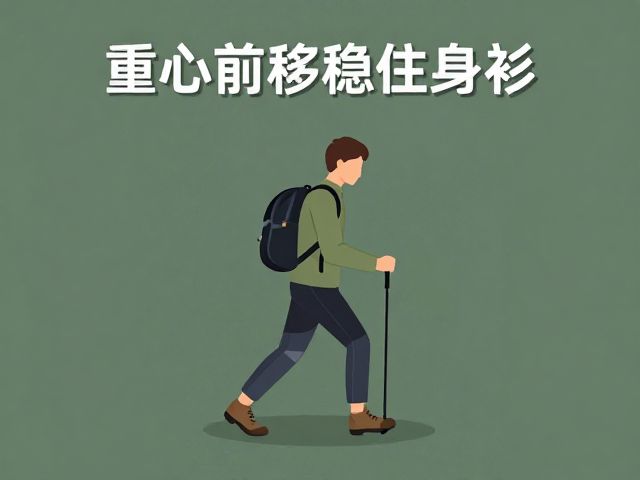 徒步省力技巧,重心前移稳住身形,及时判断撤退时机保安全