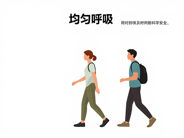 徒步省力技巧,均匀呼吸与科学姿势,及时判断撤退保安全