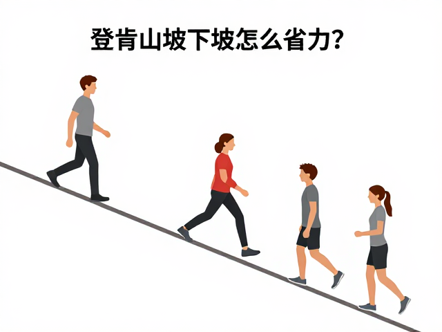 登山上坡下坡怎么省力?调整步幅,肩颈放松技巧大全