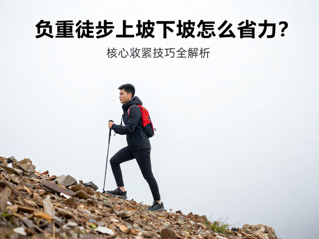 负重徒步上坡下坡怎么省力?核心收紧,科学技巧全解析