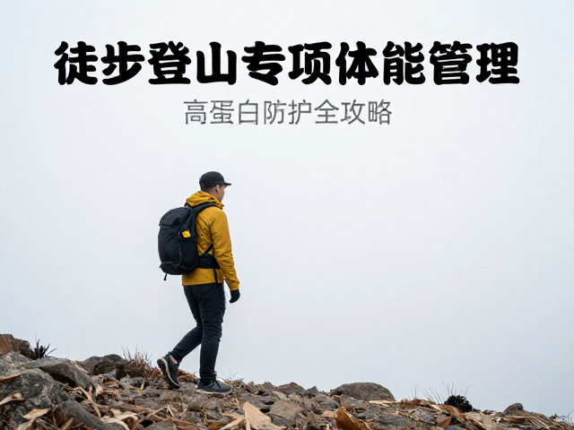 徒步登山专项体能管理,高蛋白修复,水泡防护全攻略