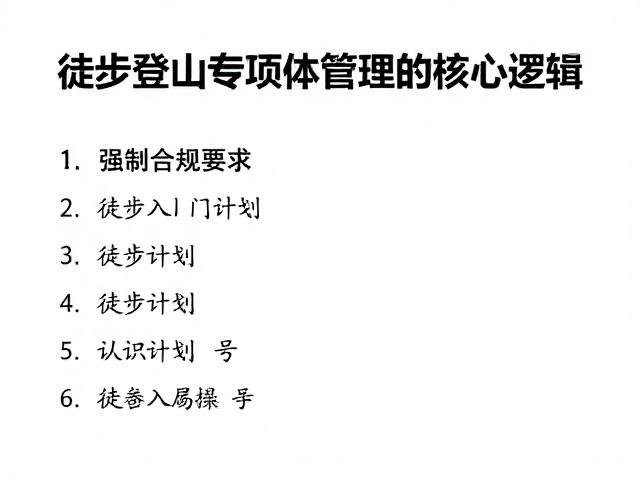 徒步登山专项体能管理,入门计划与配速优化指南