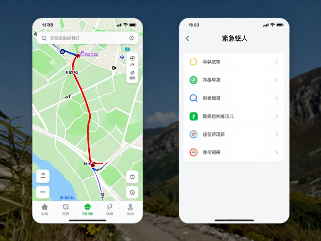 野外导航方位辨别技巧,离线地图下载,紧急联系人设置全攻略