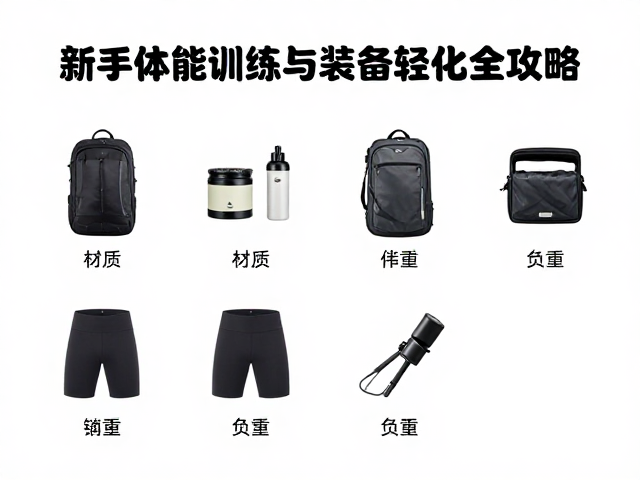 装备轻量化策略:材质选择与负重分配