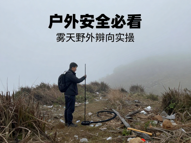 户外安全必看，雾天野外辨向实操，等待救援核心原则