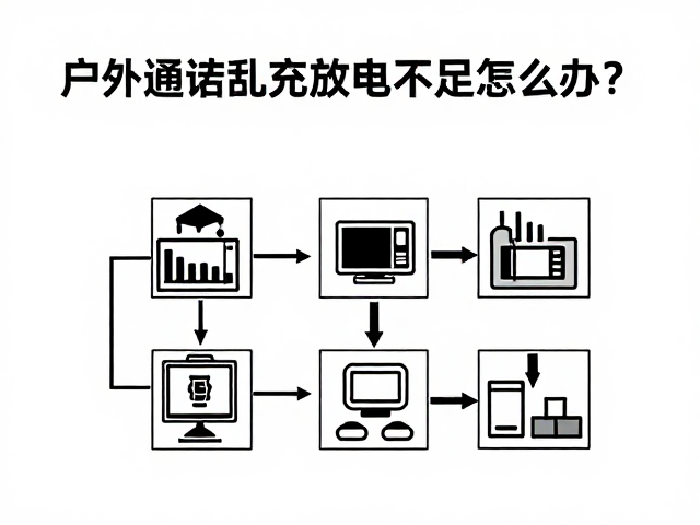 户外通讯故障应急，频道混乱或充放电不足怎么办？