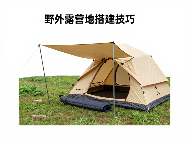 野外露营选址搭建技巧,装备离地存放与温标睡袋选择指南