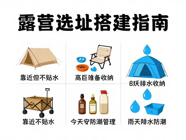 装备收纳与物资防潮管理