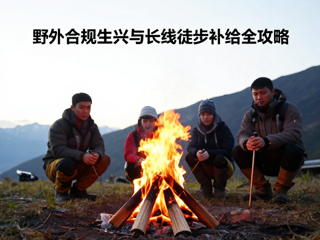 长线徒步中的火堆作为热源与心理支撑