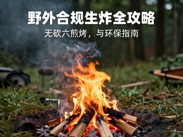 野外合规生火做饭全攻略,无砍伐煎烤技巧与环保指南