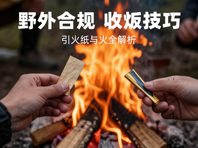 野外合规生火做饭技巧,引火纸与火折子使用全解析