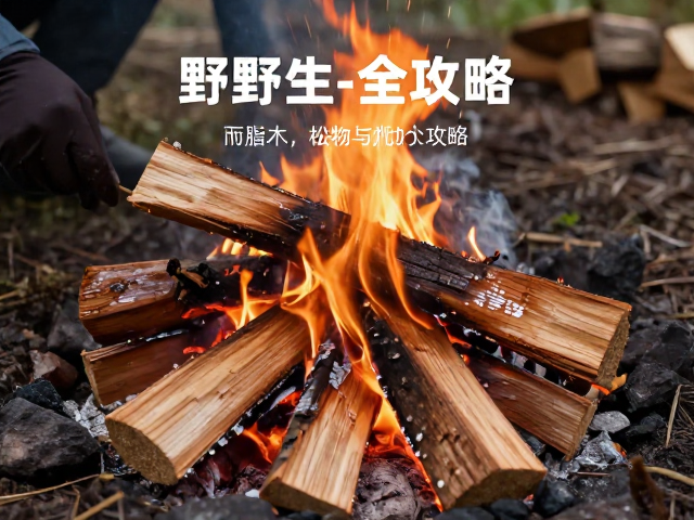 野外生火做饭技巧,湿柴与松脂木处理全攻略,合规安全又高效