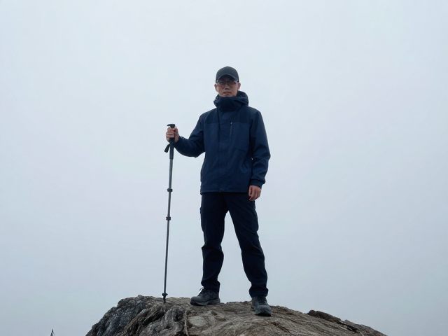 徒步登山摄影出片技巧,轻量三脚架助登顶合影更出片