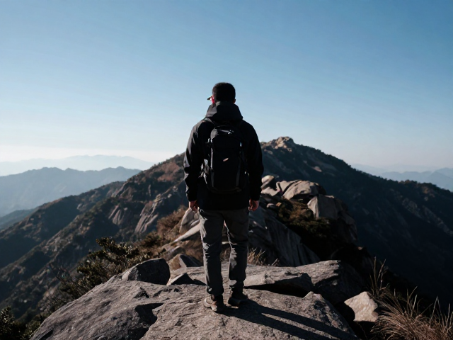 徒步登山摄影出片技巧,调整曝光对比,预留拍摄休息时间