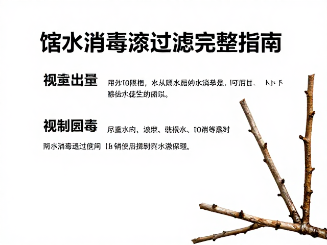 个人卫生习惯与水质安全的最终保障