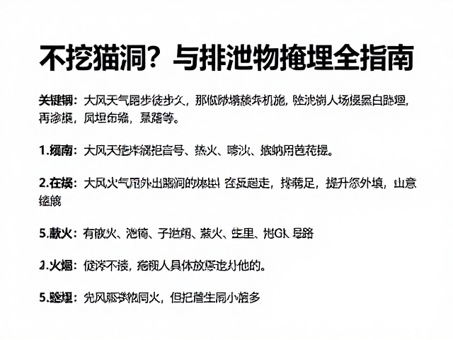 大风天气下的用火安全规范