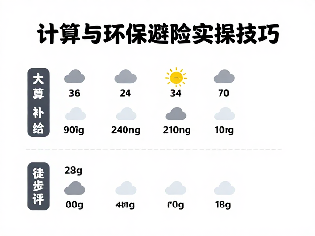 风险评估与天气应对