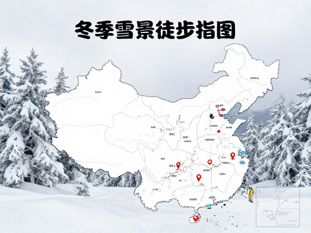 国内经典冬季雪景徒步指南,路线规划与补给点详解