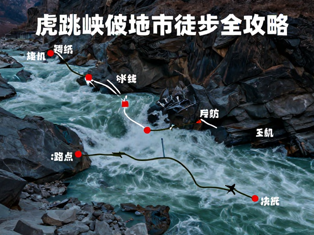 虎跳峡高路徒步全攻略,起终点设计与国内经典徒步目的地指南