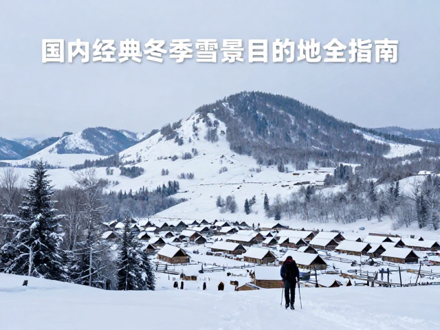 新疆冰雪童话:喀纳斯湖与禾木村的极寒风光