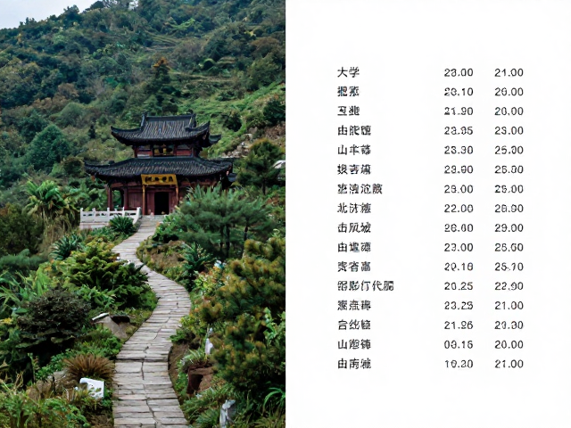 古道遗韵:深山寺庙道观巡礼指南