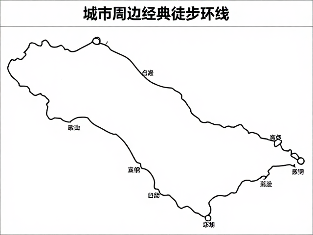 城市周边经典徒步环线规划,含完整指南与轨迹分享