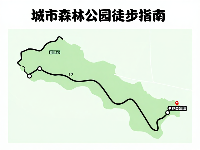 城市森林公园徒步指南,中等强度经典路线,周末周边好去处