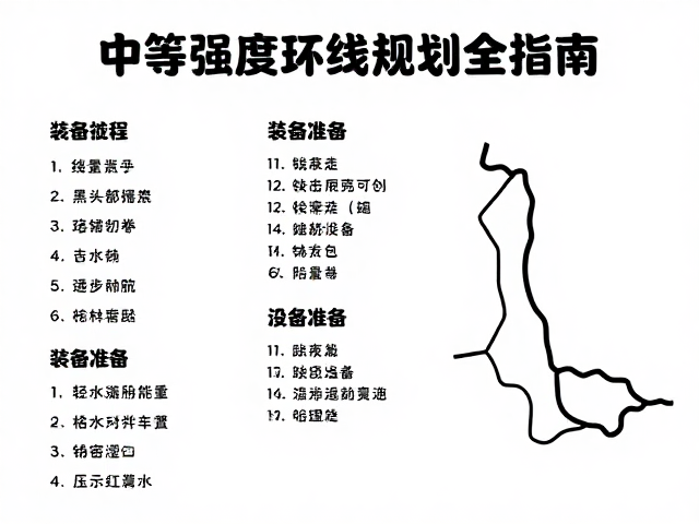 装备清单与行前准备:轻量化与安全性并重