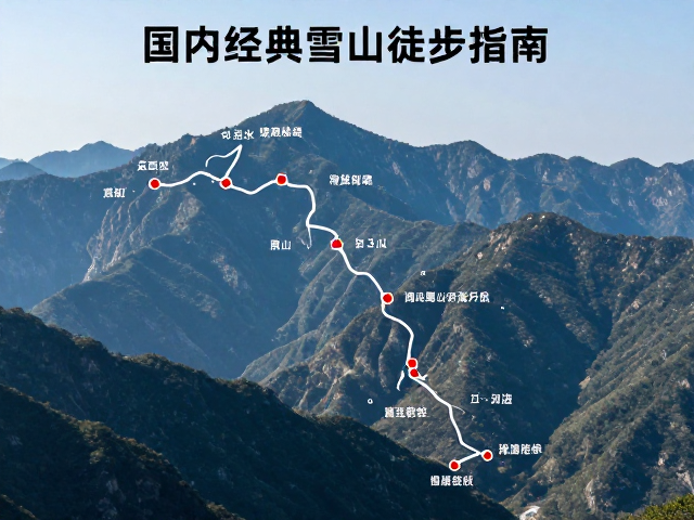 国内经典山脉徒步指南,海拔增益计算与沿途补给站全解析