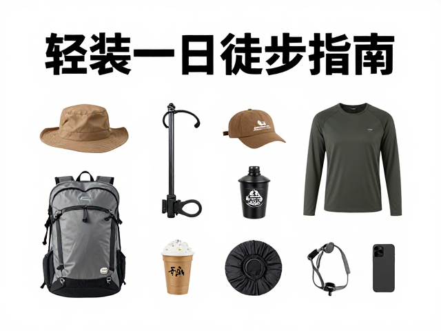 轻装一日徒步指南，热门目的地路线，垃圾带下山环保攻略