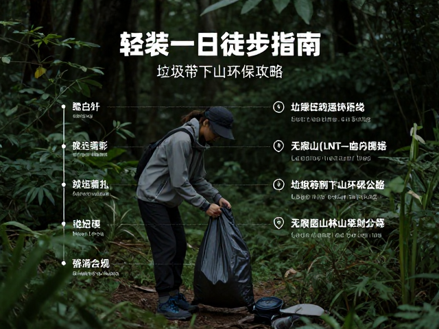 无痕山林（LNT）原则与垃圾清理实操