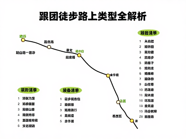 徒步目的地完整出行指南，跟团徒步路面类型全解析