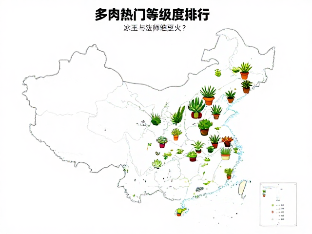 多肉热门等级排行，冰玉与法师谁更火？市场热度深度解析