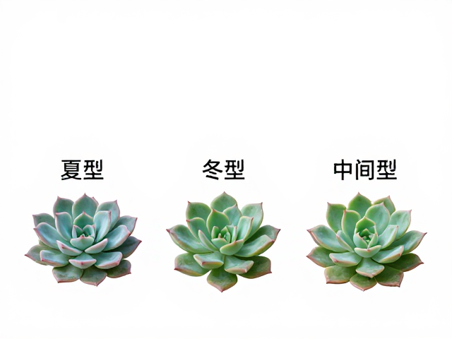 多肉植物分类，夏型、冬型与中间型区分，通过株型叶序轻松识别
