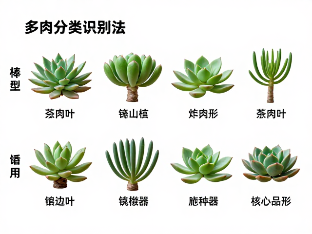 多肉老桩棒状叶怎么认？完整分类识别法，一眼看懂大型老桩