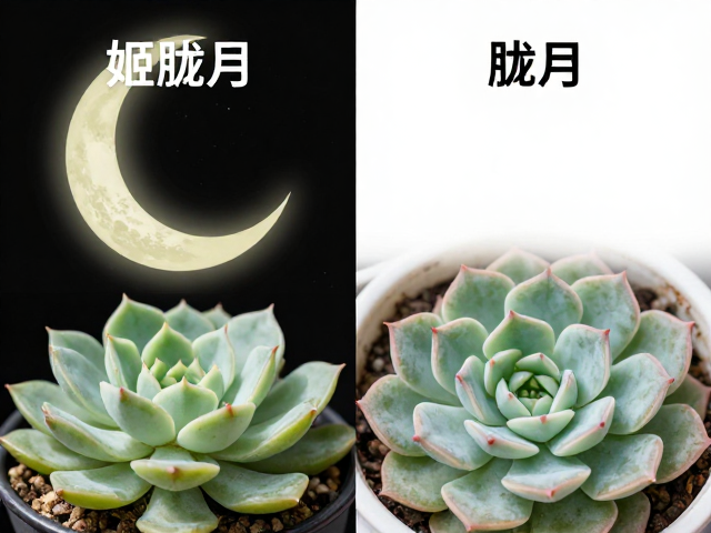 姬胧月和胧月区别，景天属多肉详细对比，一招分清不混淆