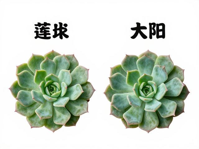 多肉叶片排列角度与市场名大PK，同属相似度极高品种详细区分指南