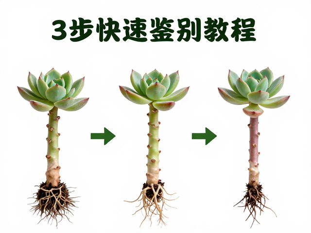 检查茎干结构与根系健康